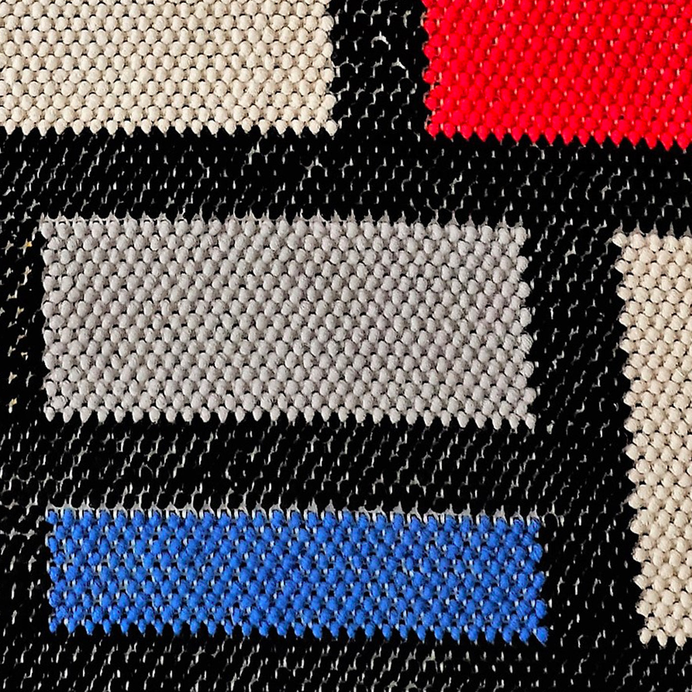 Tapis sarde en laine Mondrian - Vue alternative 2
