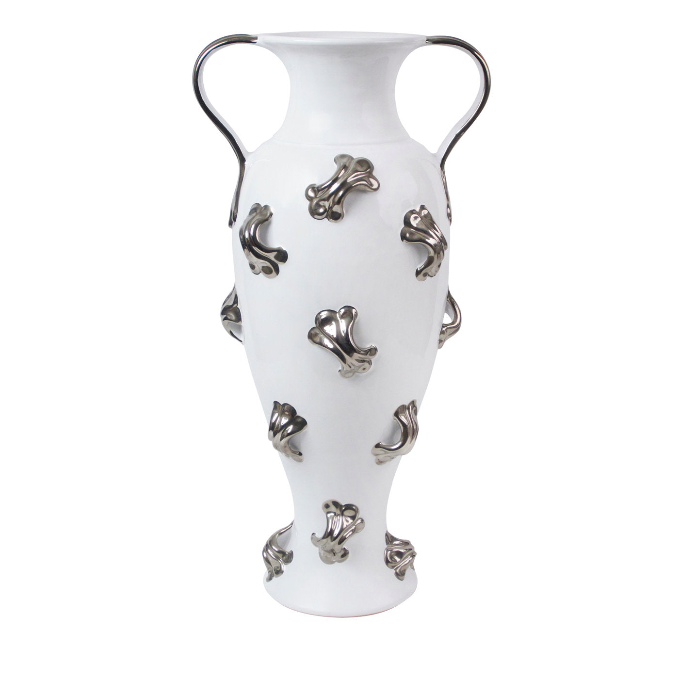 Vase en platine Sphaera Amphora - Vue principale