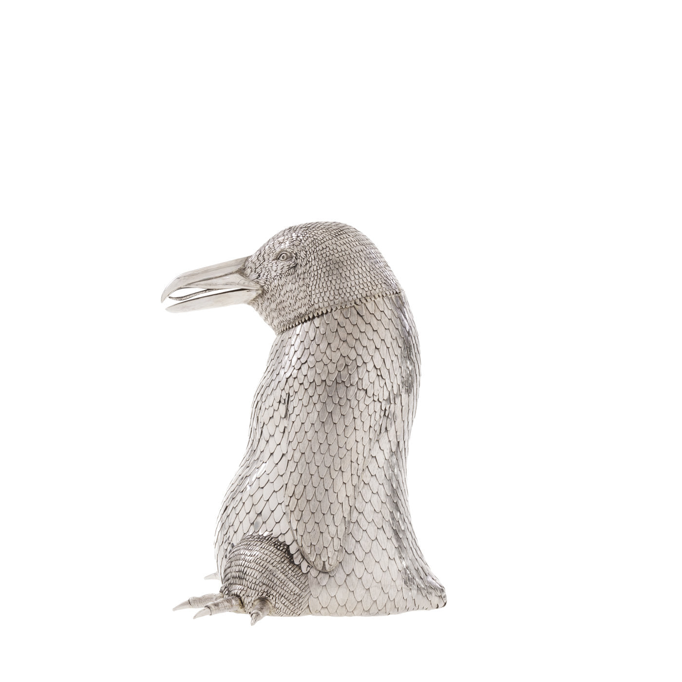 Sterling Silber Pinguin Sektflaschenhalter - Alternative Ansicht 2