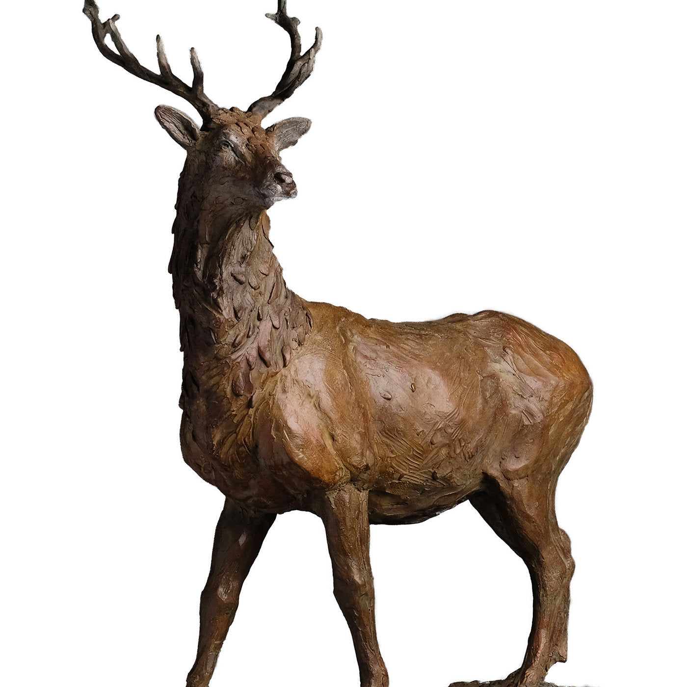 Red Deer Stag Sculpture - Alternative view 1