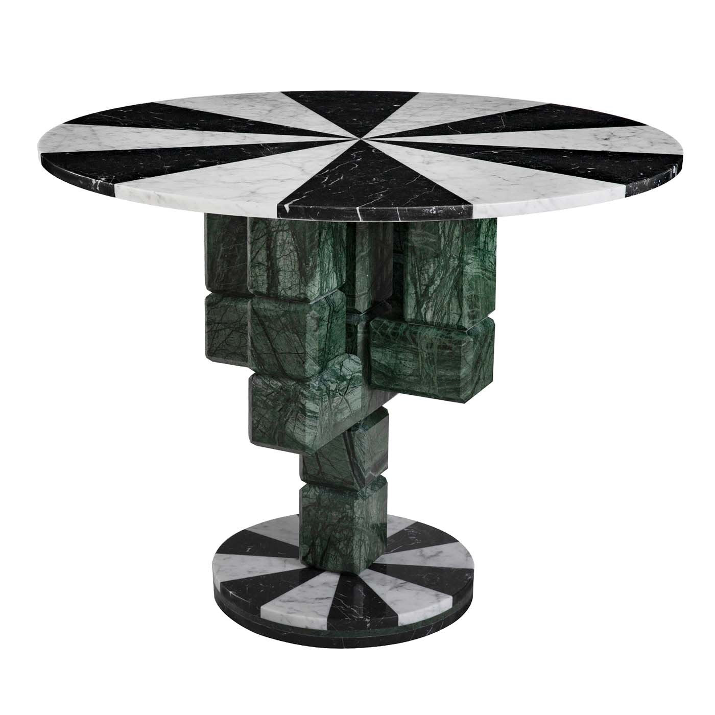 Caxus marble dining table 100 - Main view