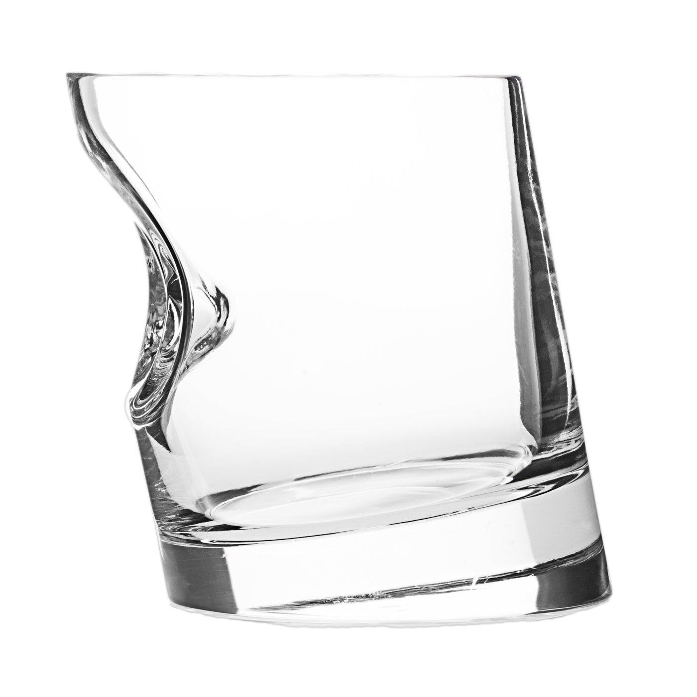 Juego de 6 vasos de agua de cristal con tapón de hielo by Angelo Mangiarotti - Vista principal