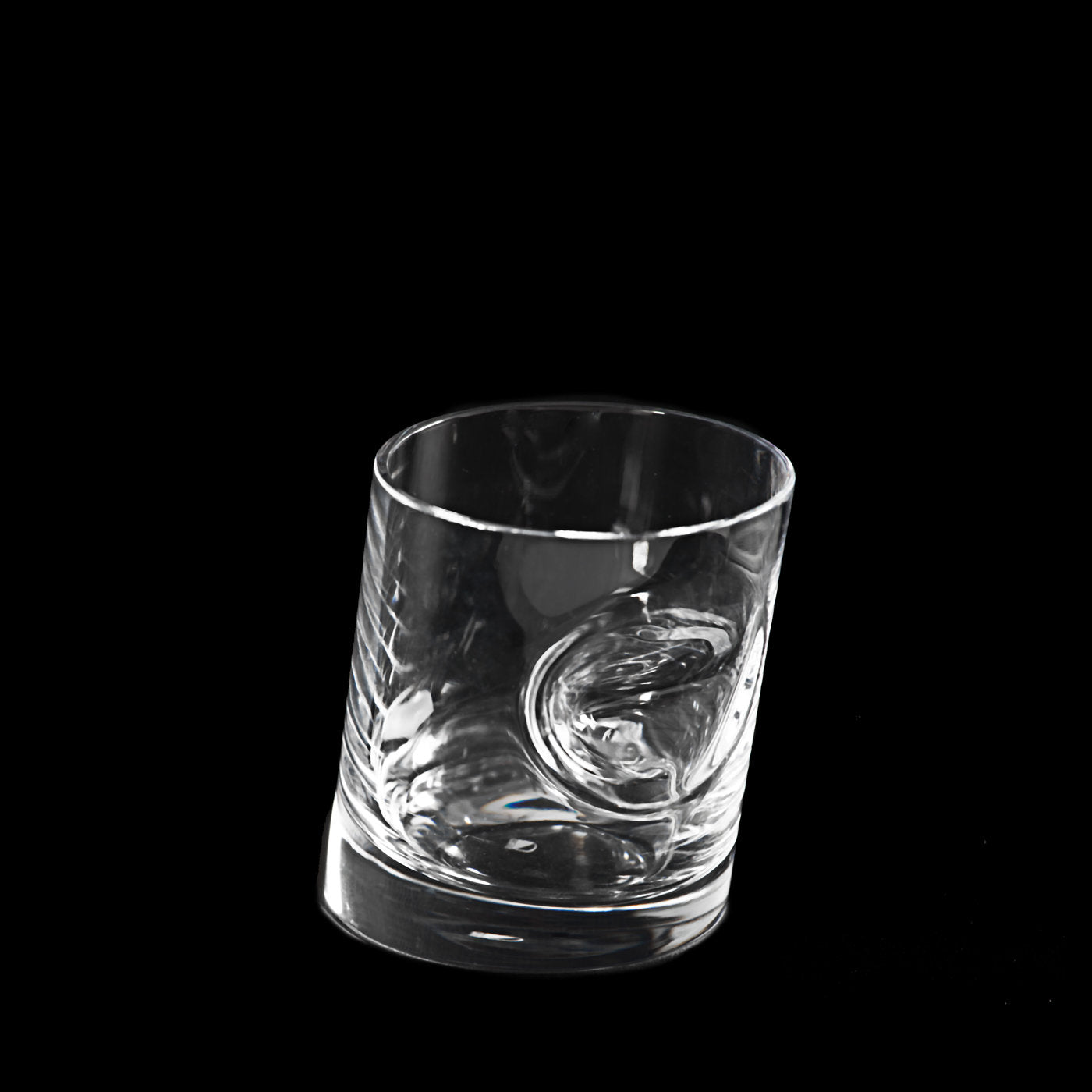 Juego de 6 vasos de agua de cristal con tapón de hielo by Angelo Mangiarotti - Vista alternativa 2