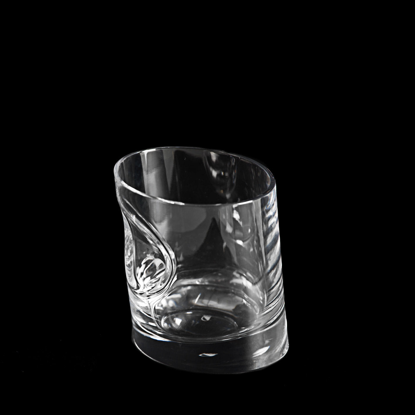 Juego de 6 vasos de agua de cristal con tapón de hielo by Angelo Mangiarotti - Vista alternativa 3