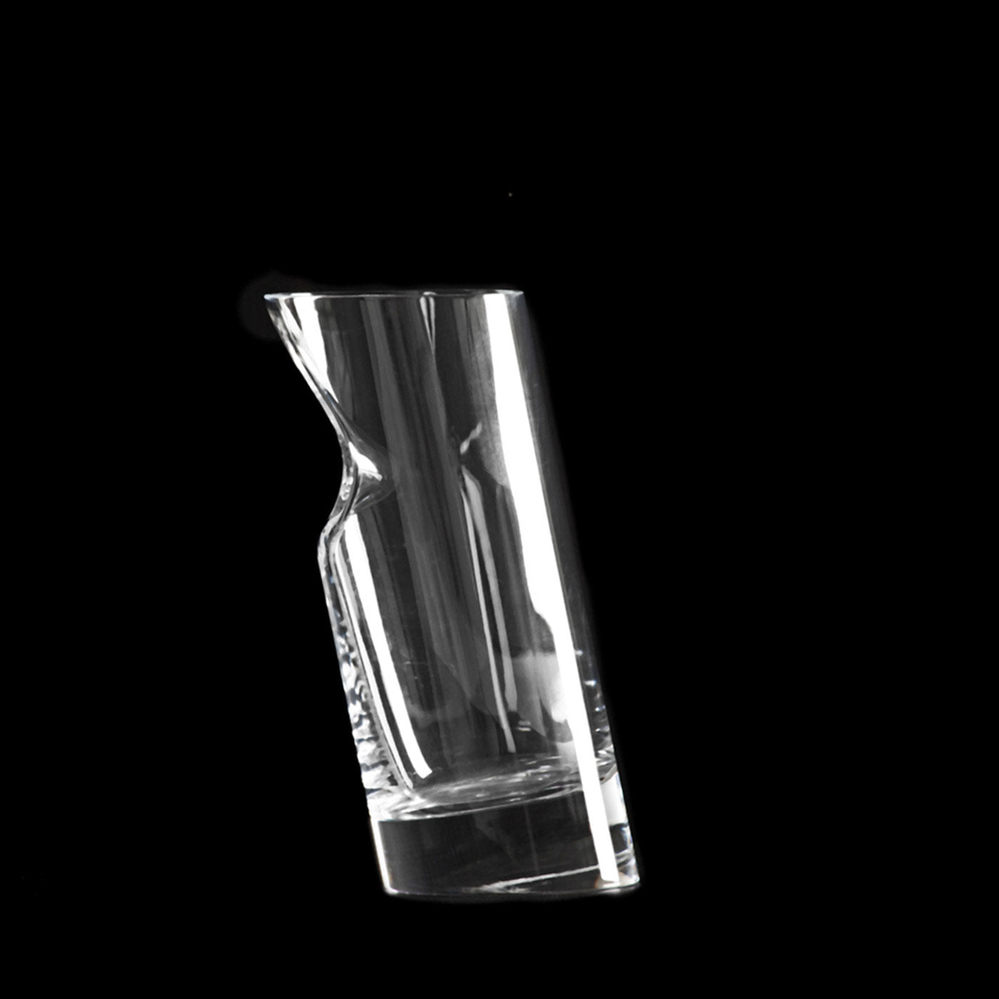 6er-Set Whiskygläser aus Kristall mit Eisstopper von Angelo Mangiarotti - Alternative Ansicht 2