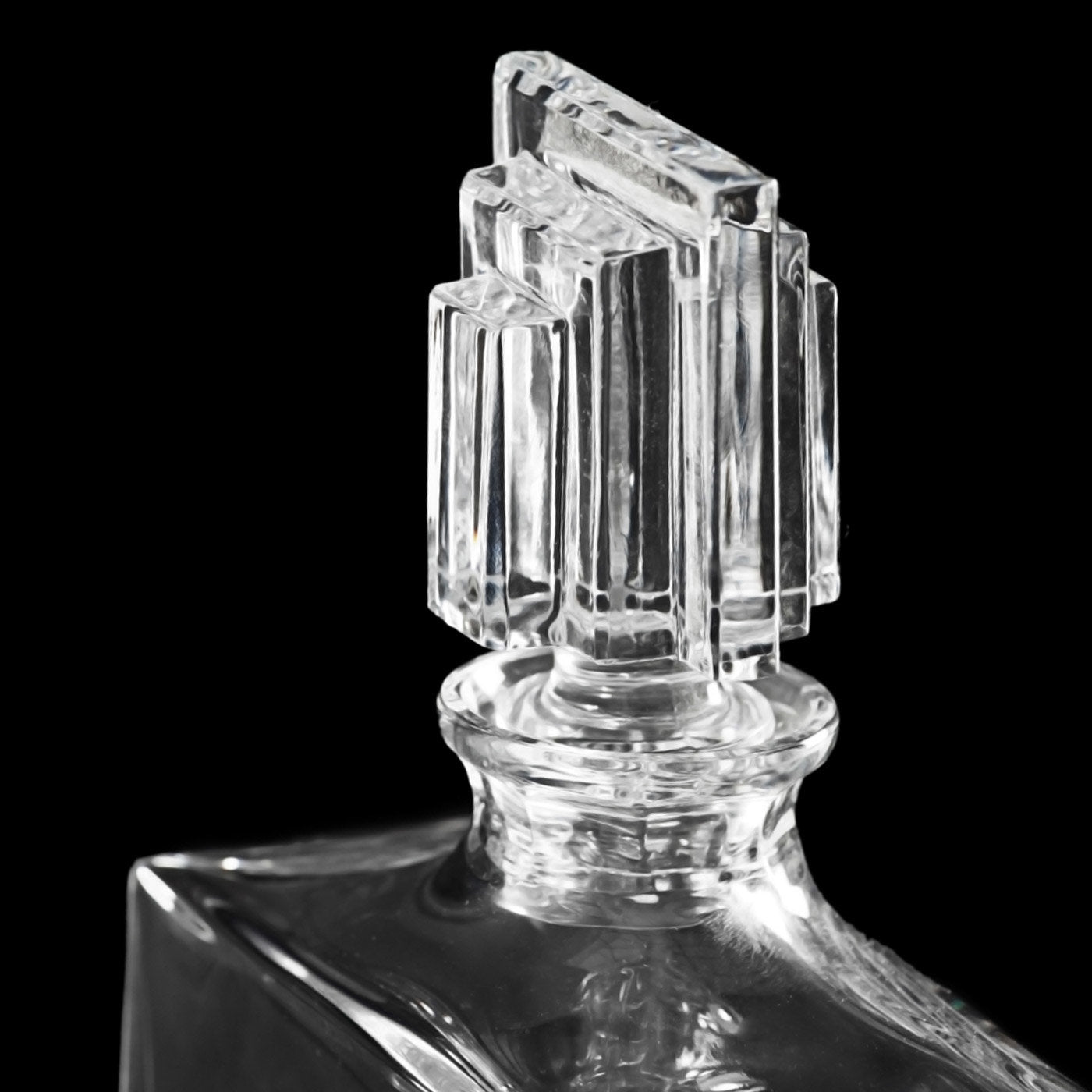 Botella de whisky de cristal Cloe - Vista alternativa 4