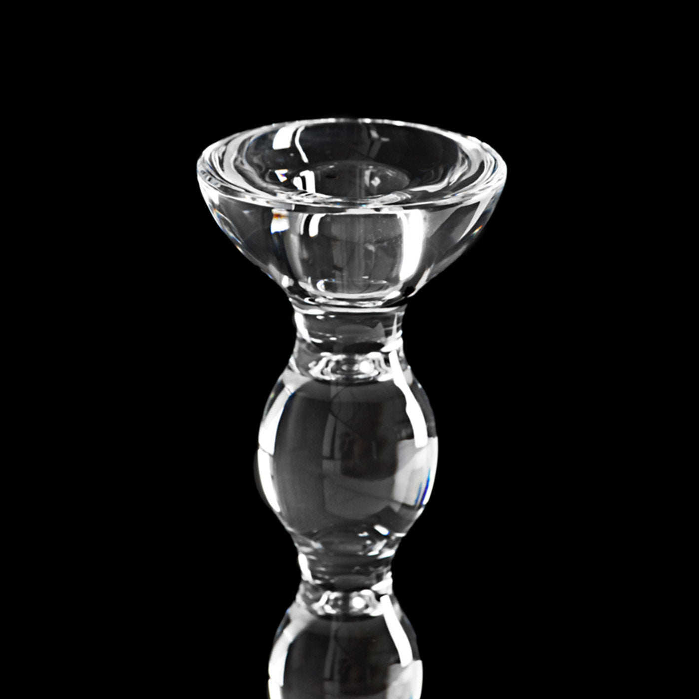 Collier Crystal Low Candle Holder - Alternative view 3