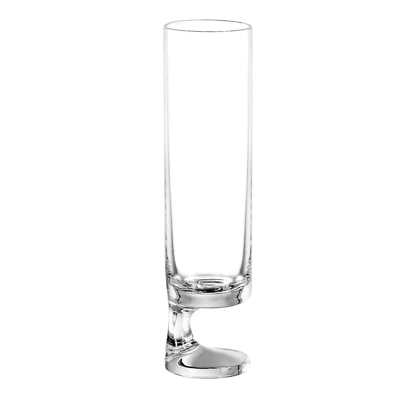 Smoke Set of 2 Champagne Glasses by Joe Colombo