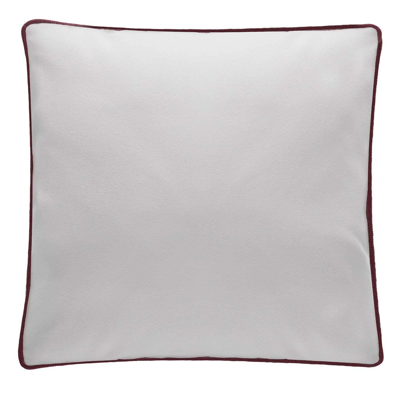 Conny White Square Cushion - Main view