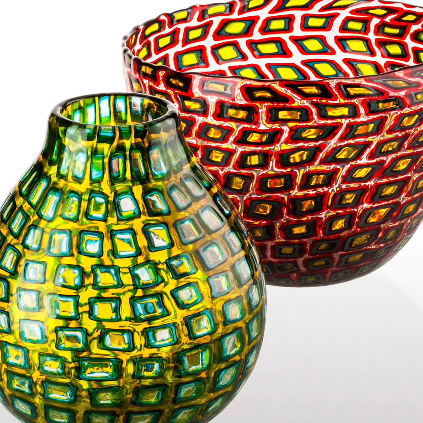 Murrine Romane Vase by Carlo Scarpa in Multicolor - Alternative view 1