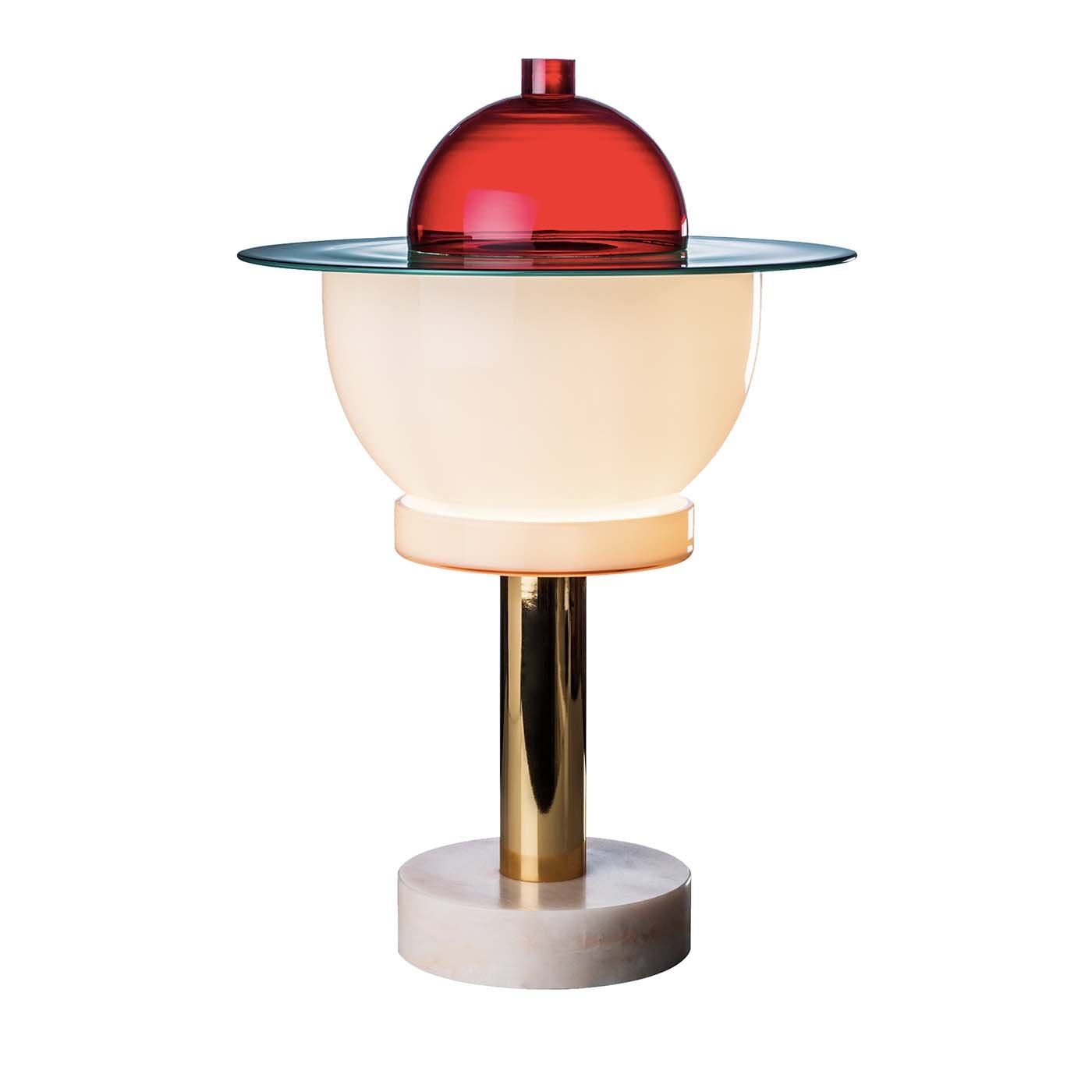 Lámpara de mesa Nopuram de Ettore Sottsass - Vista principal