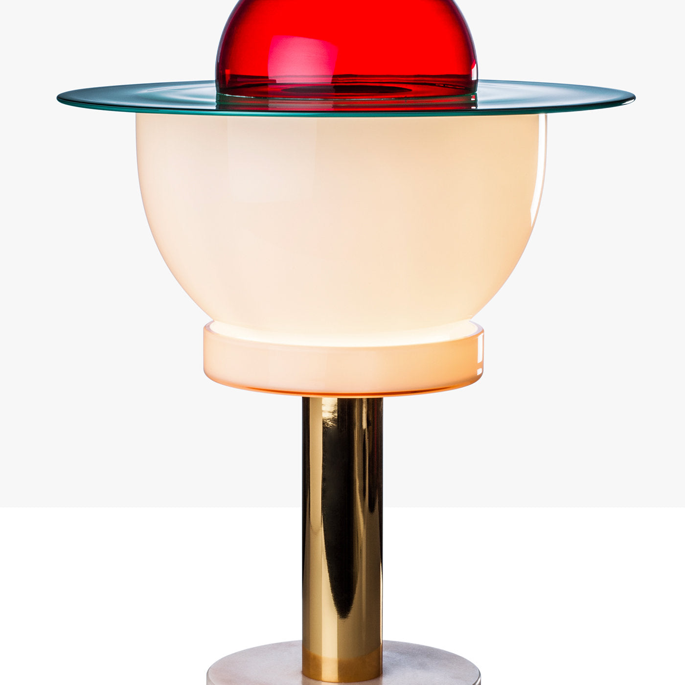 Lámpara de mesa Nopuram de Ettore Sottsass - Vista alternativa 1