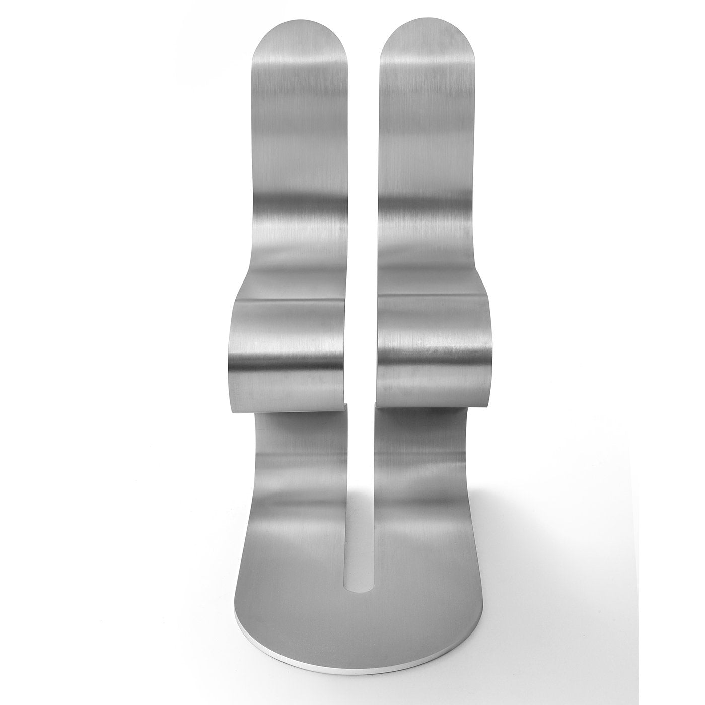 Sedia Fluid Ribbon Silver di Michael D'Amato - Vista alternativa 2