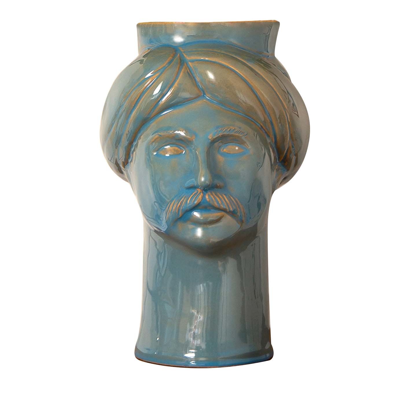Solimano Hellblaue Vase - Hauptansicht