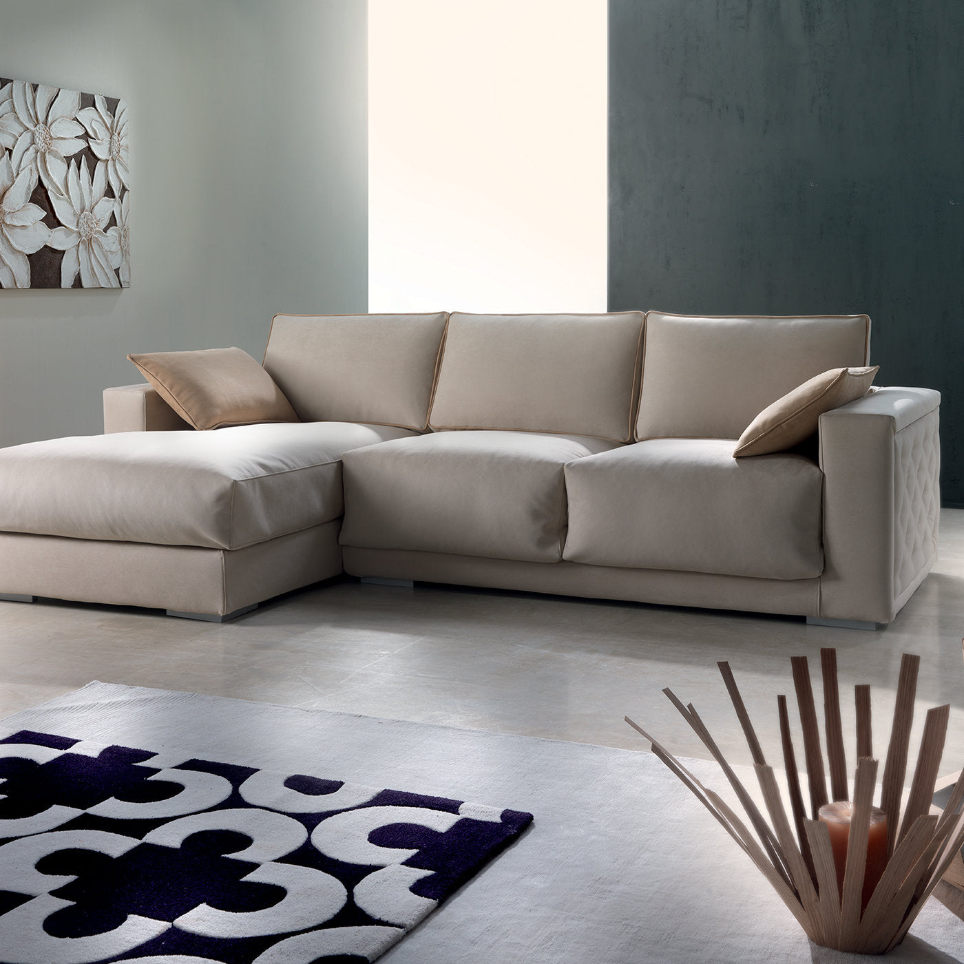 Sofa with Chaise Longue - Alternative view 1