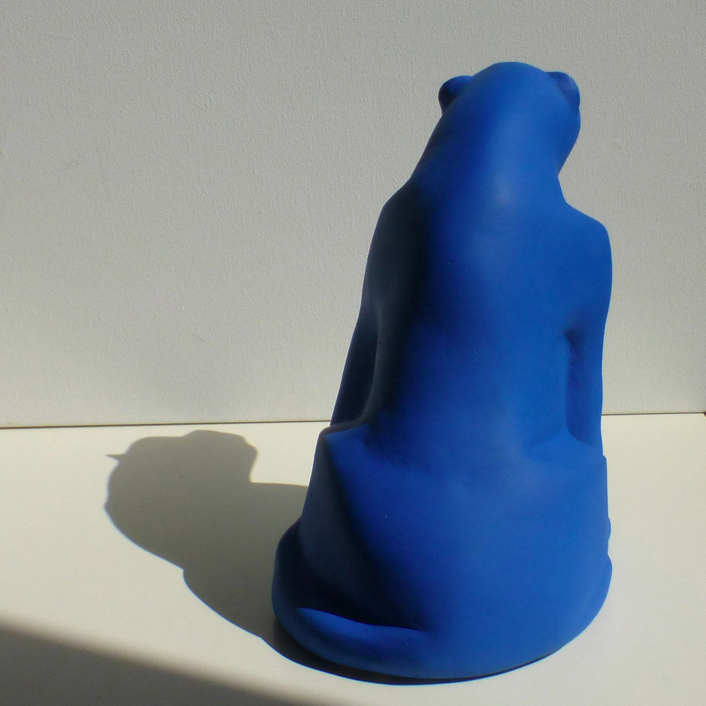 Electric Blue Panther Sculpture - Alternative view 1