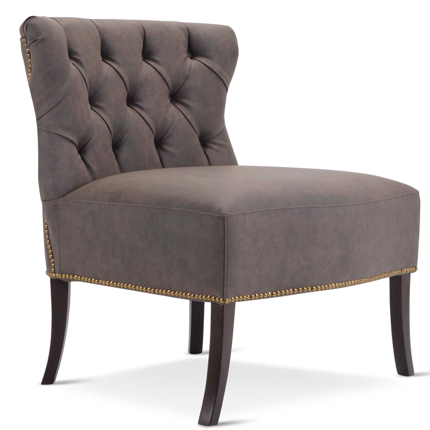 Mork Dark Gray Armchair - Alternative view 1