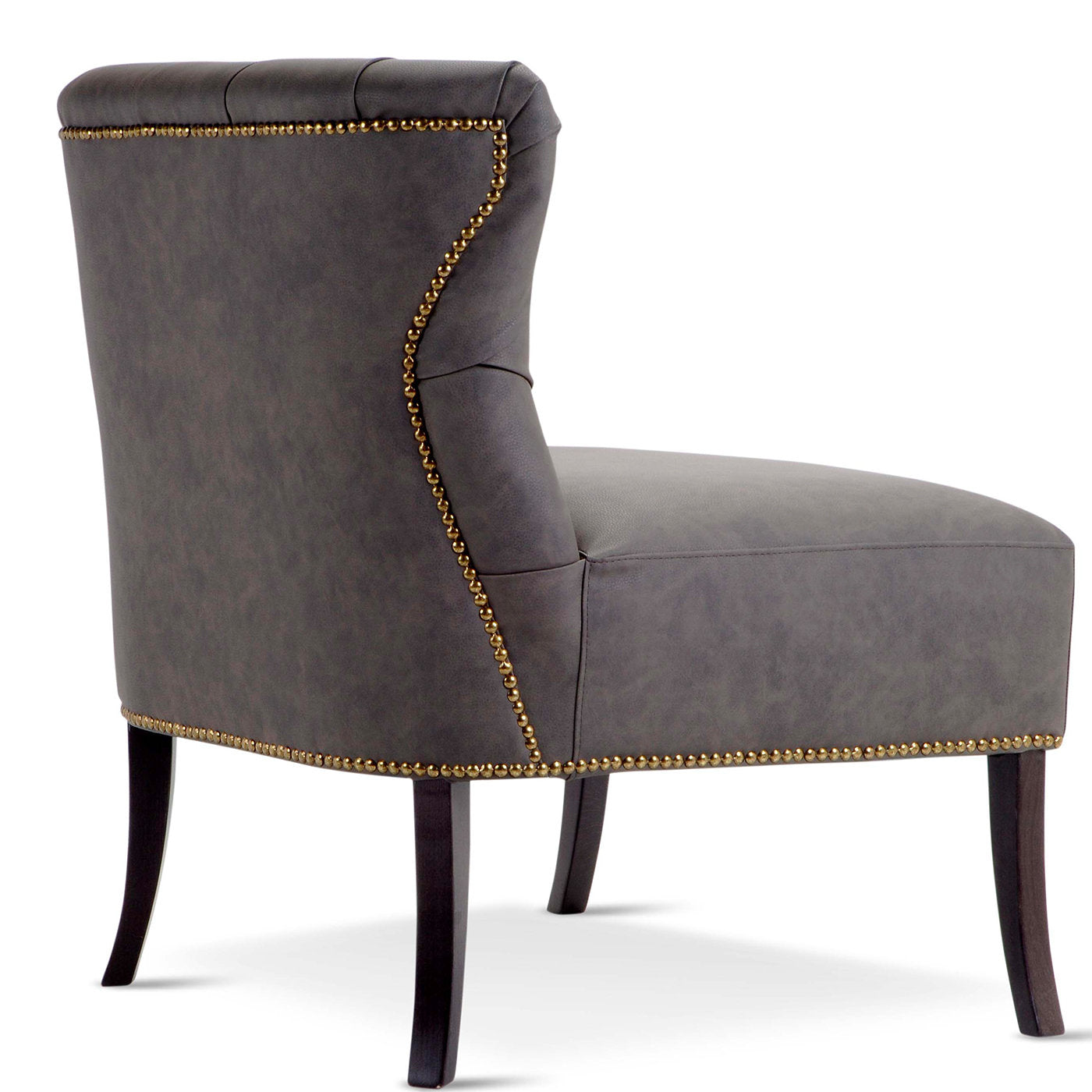 Mork Dark Gray Armchair - Alternative view 2