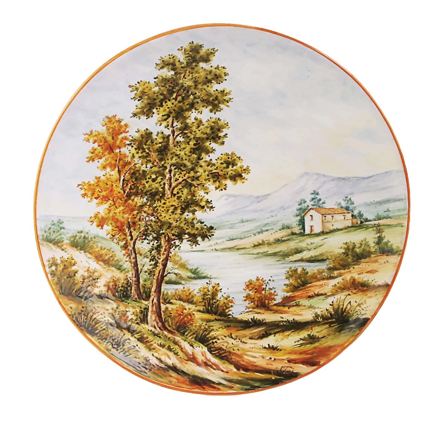 Il Classico Landscape Decorative Plate - Alternative view 1