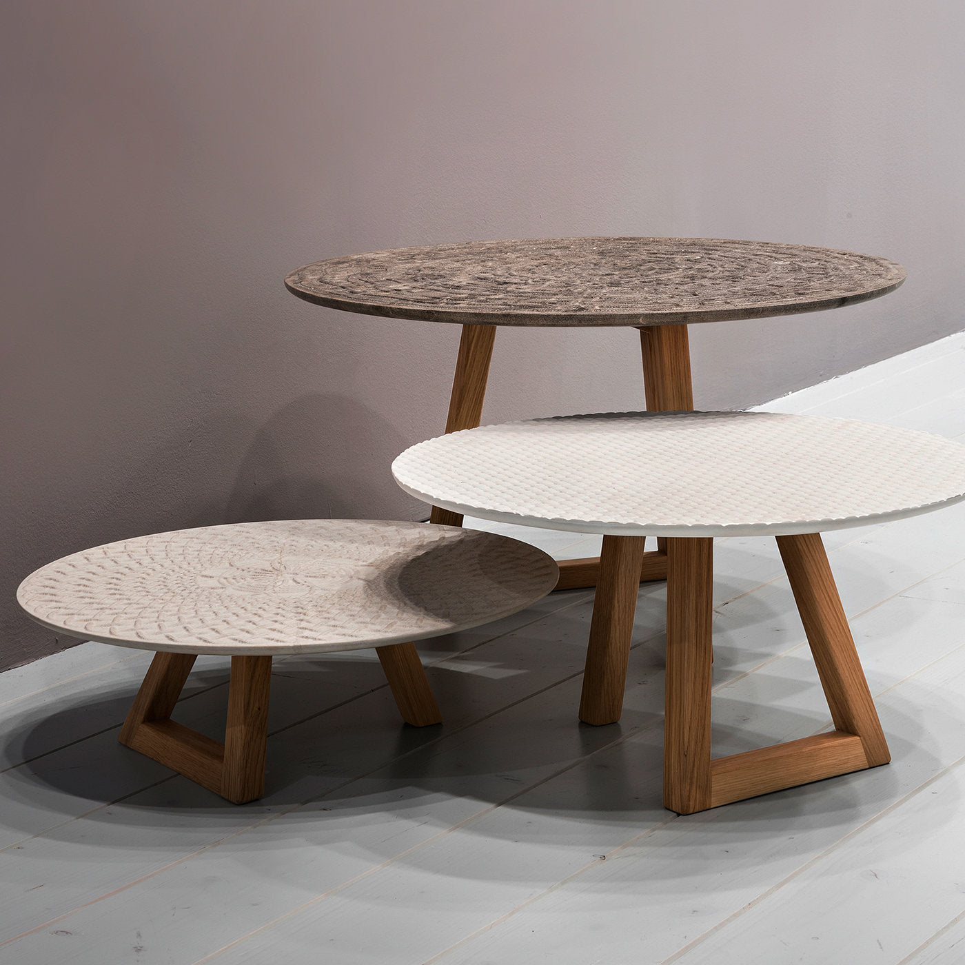 Tavoli Nichi Nesting Tables Set of 3 by Marella Ferrera - Alternative view 1