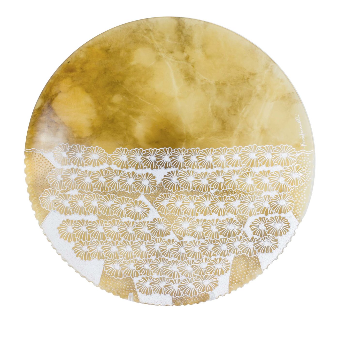 Amber Decorative Plate #2 - Main view