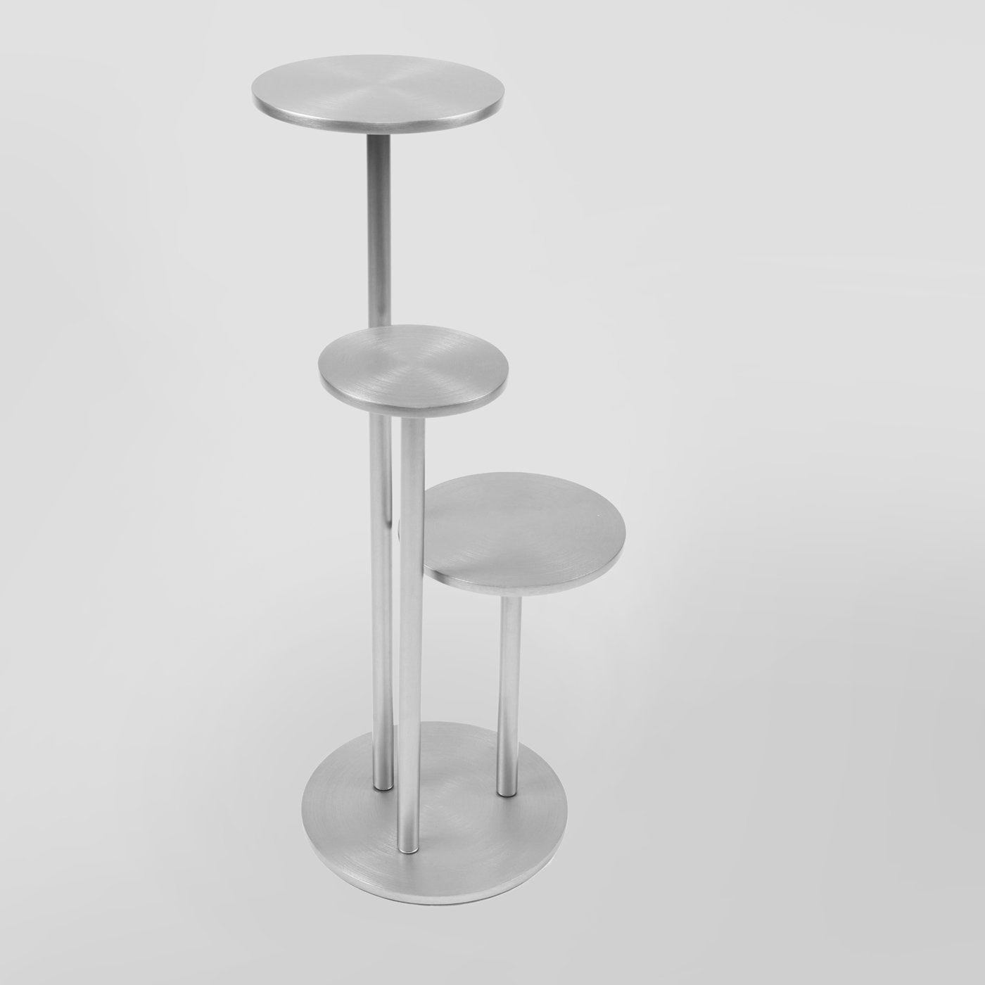 Orion Side Table in Aluminium - Alternative view 1