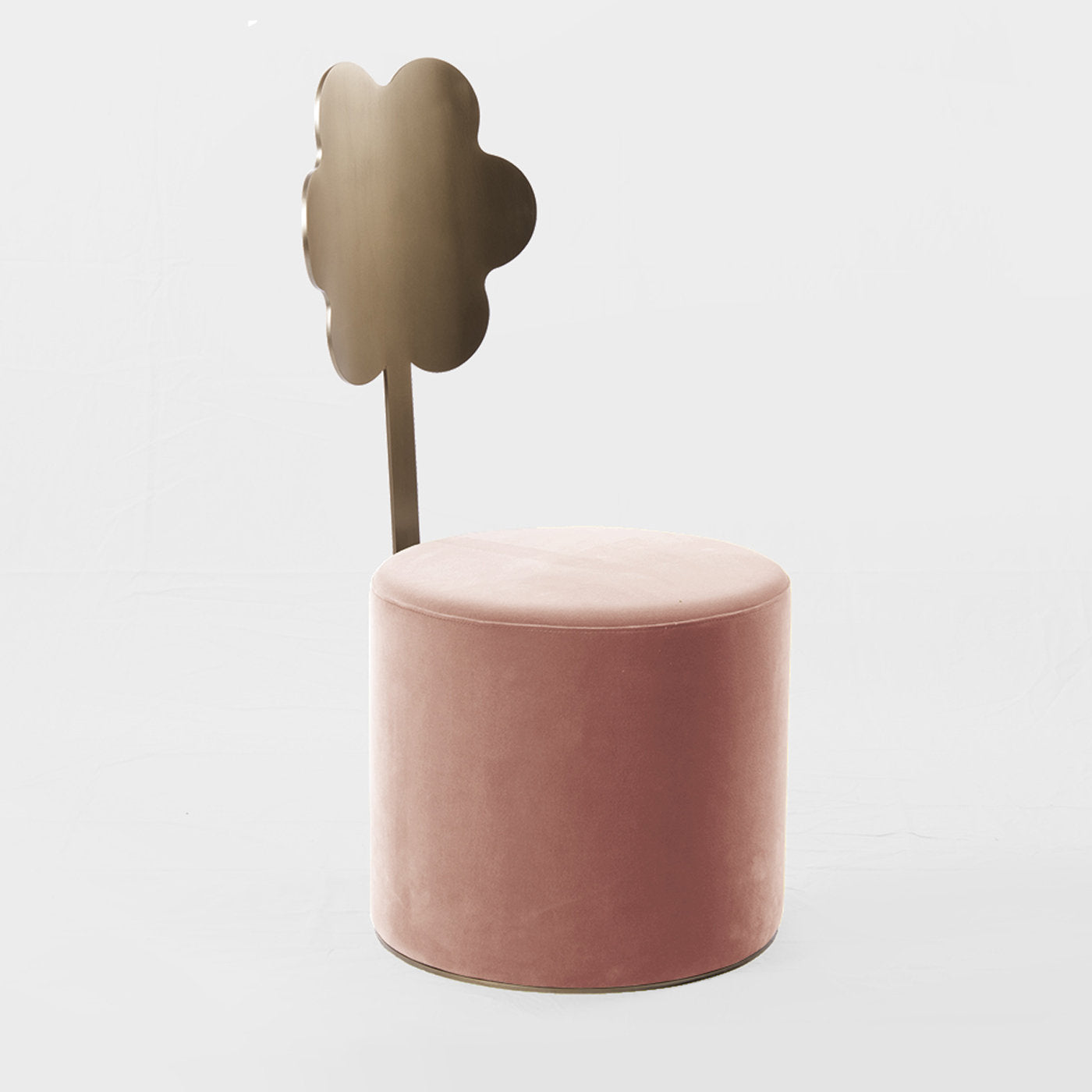 Daisy Pink Pouf by Artefatto Design Studio - Alternative view 1