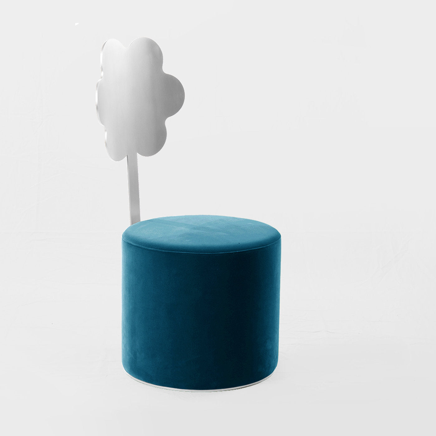 Daisy Blue Pouf by Artefatto Design Studio - Alternative view 1