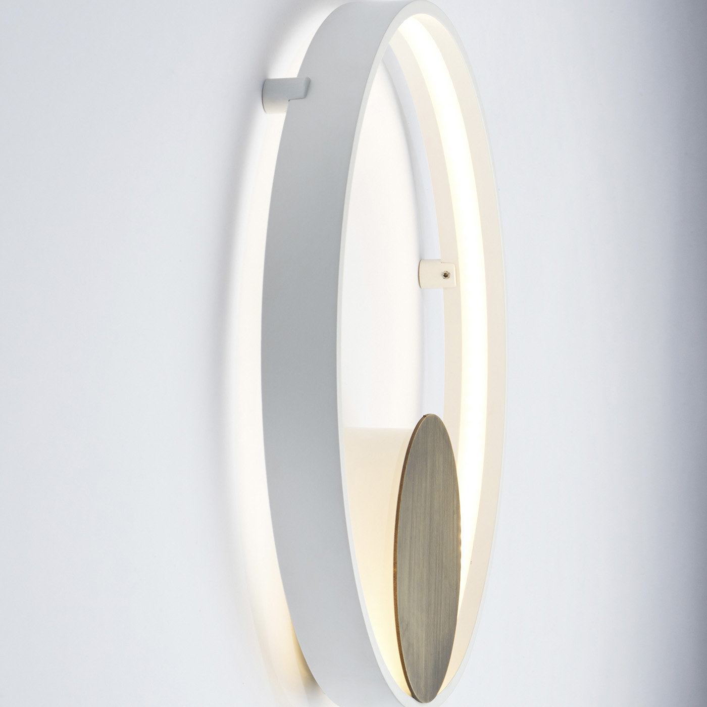 Rings White Wall Lamp by Valerio Cometti - V12 Design - Alternative view 1
