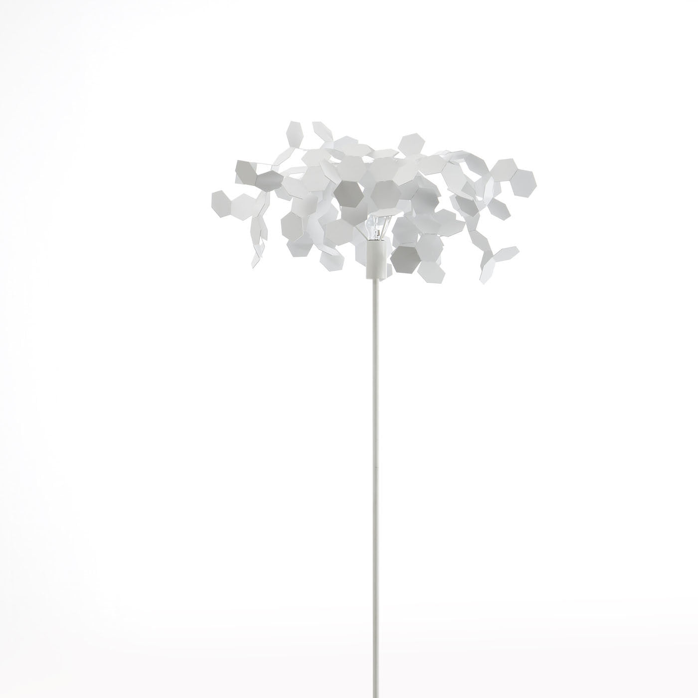 Andromeda White Floor Lamp by Paolo Ulian - Alternative view 1