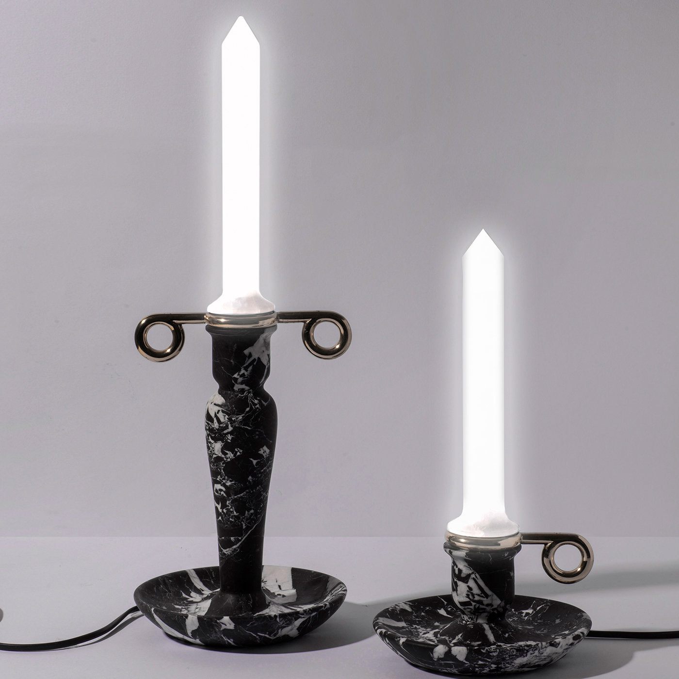 Candela Black Marble Table Lamp - Alternative view 4