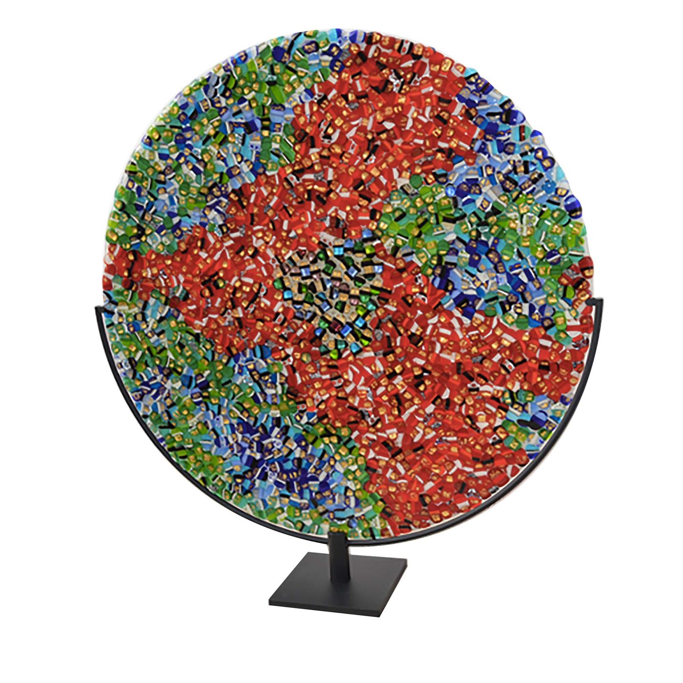 Island in Murano Glass Disc by Andrea Orso - Main view