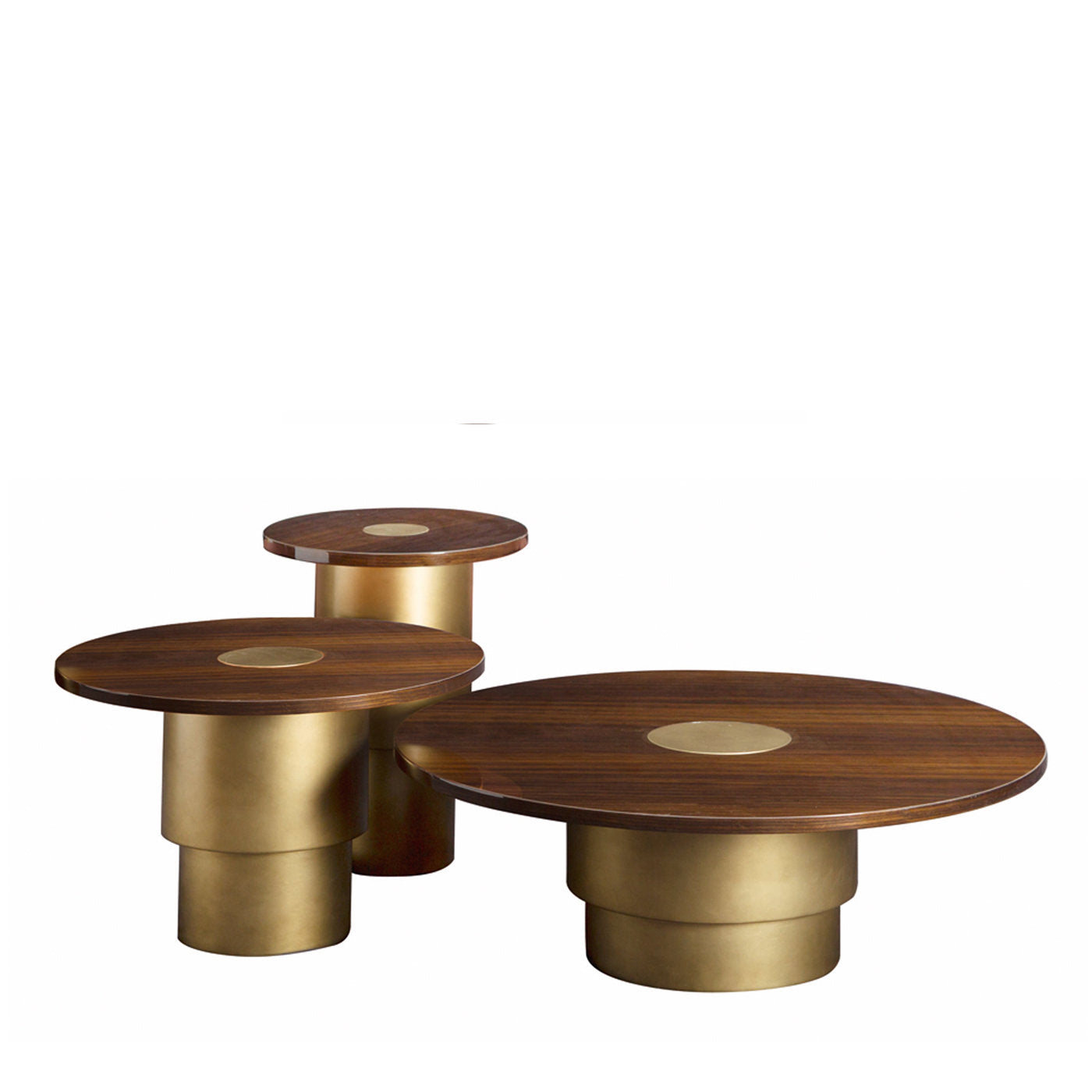 Set of 3 Rondò Nesting Tables - Main view
