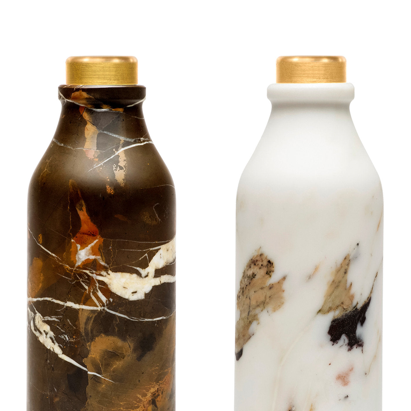 Mr Bottle in Black & Gold Marble - Alternative view 1