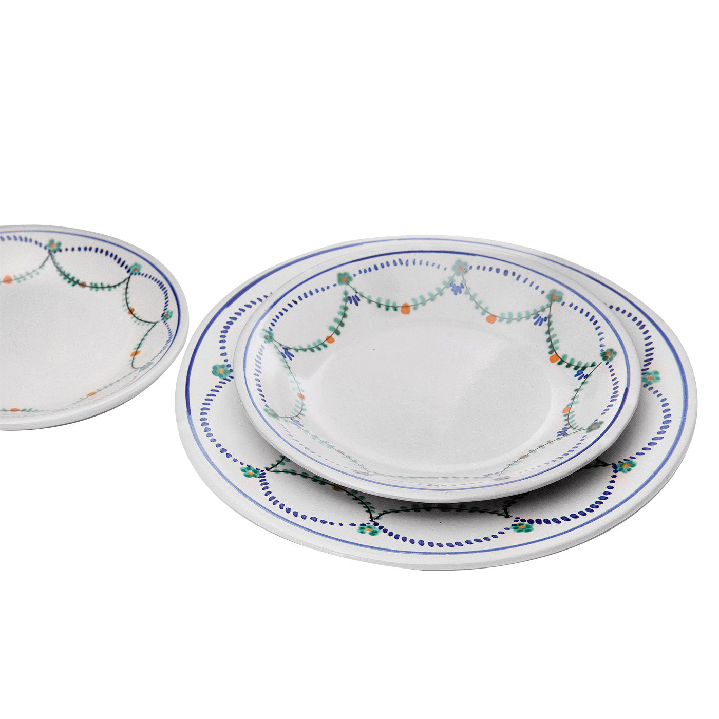 Set of 3 Garland Plates for Six - Alternative view 1