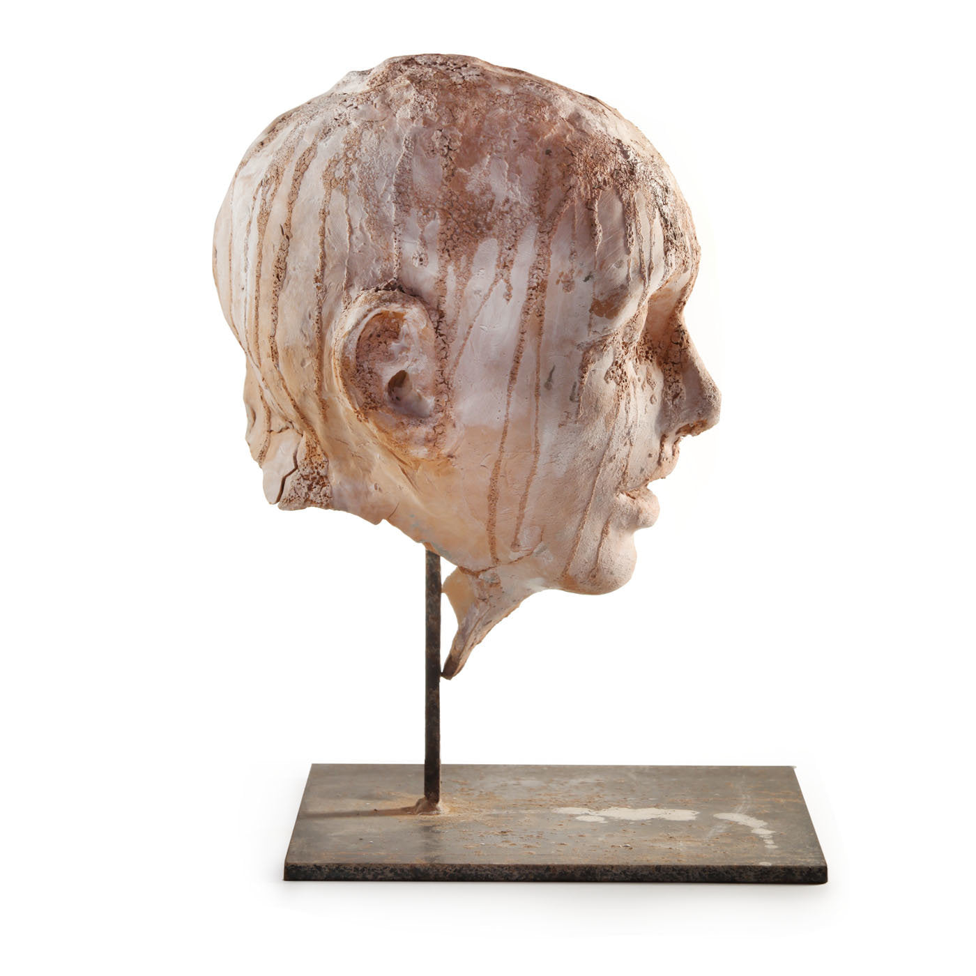 Escultura de cabeza inquieta - Vista alternativa 1