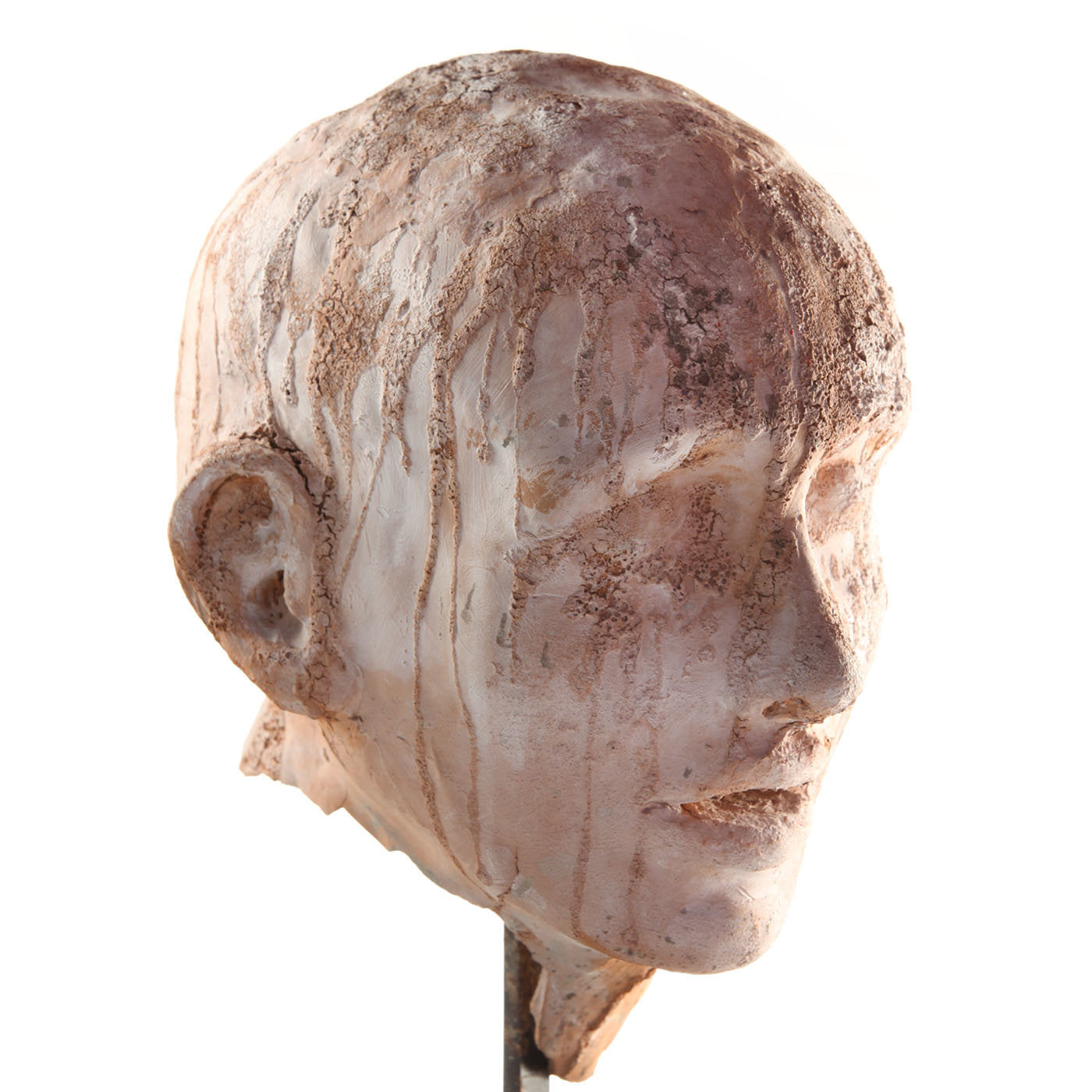Escultura de cabeza inquieta - Vista alternativa 3