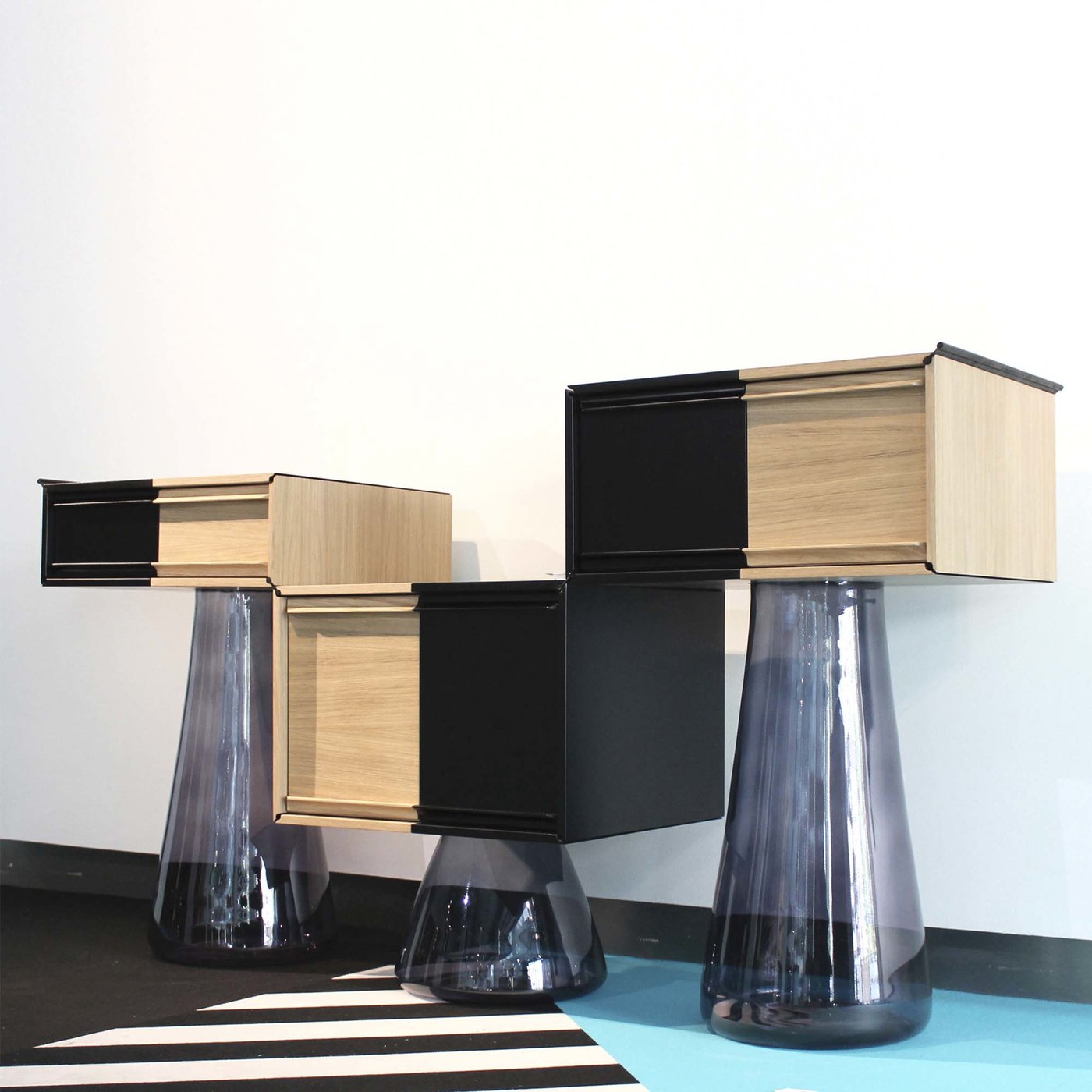 Angolo Set of 3 Side Tables - Alternative view 1