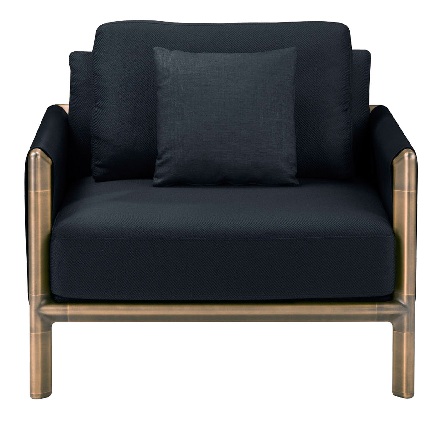 Frame Leather Armchair By Stefano Giovannoni - Main view