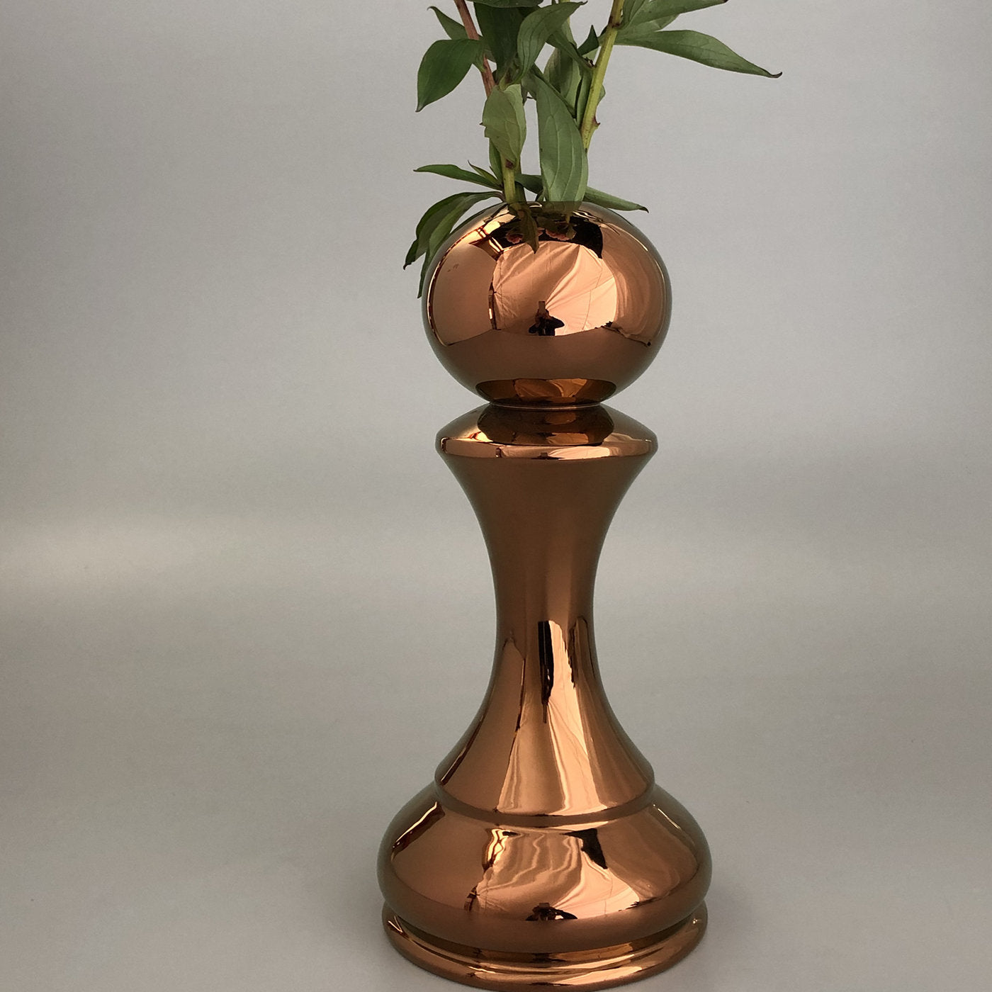 Pedone Bronze Pawn Flower Vase - Alternative view 1