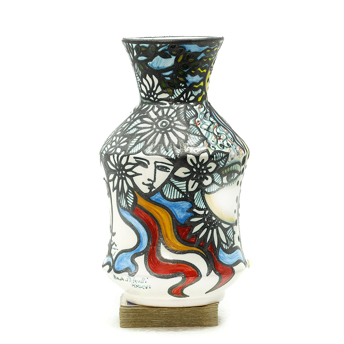 Abstract Ceramic Flower Vase #1 - Alternative view 1