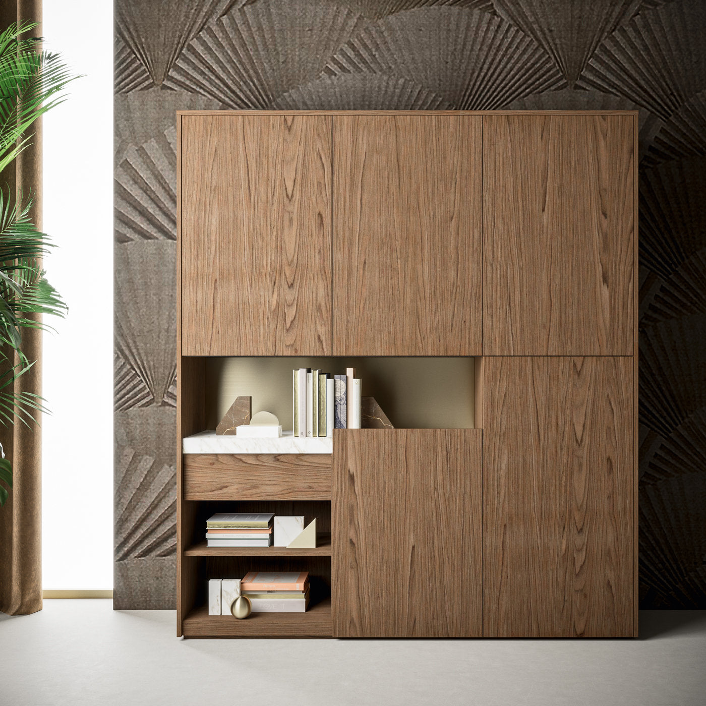 Block 2.0 Cabinet with Calacatta Marble - Alternative view 1