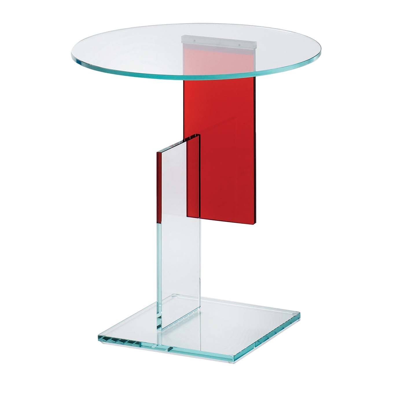Don Gerrit Red Side Table by Jean-Marie Massaud - Main view
