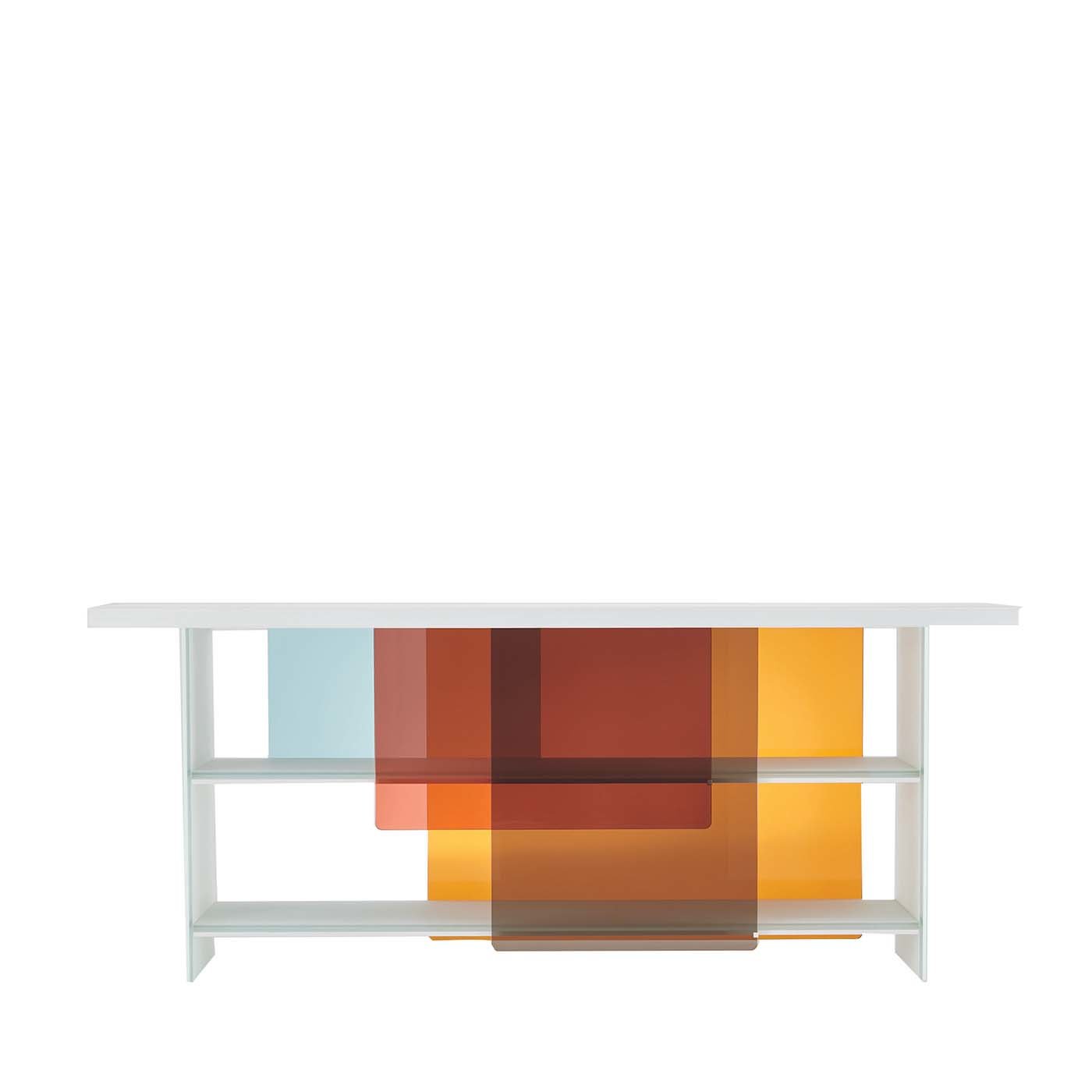 Layers Orange Bücherregal von Nendo - Hauptansicht