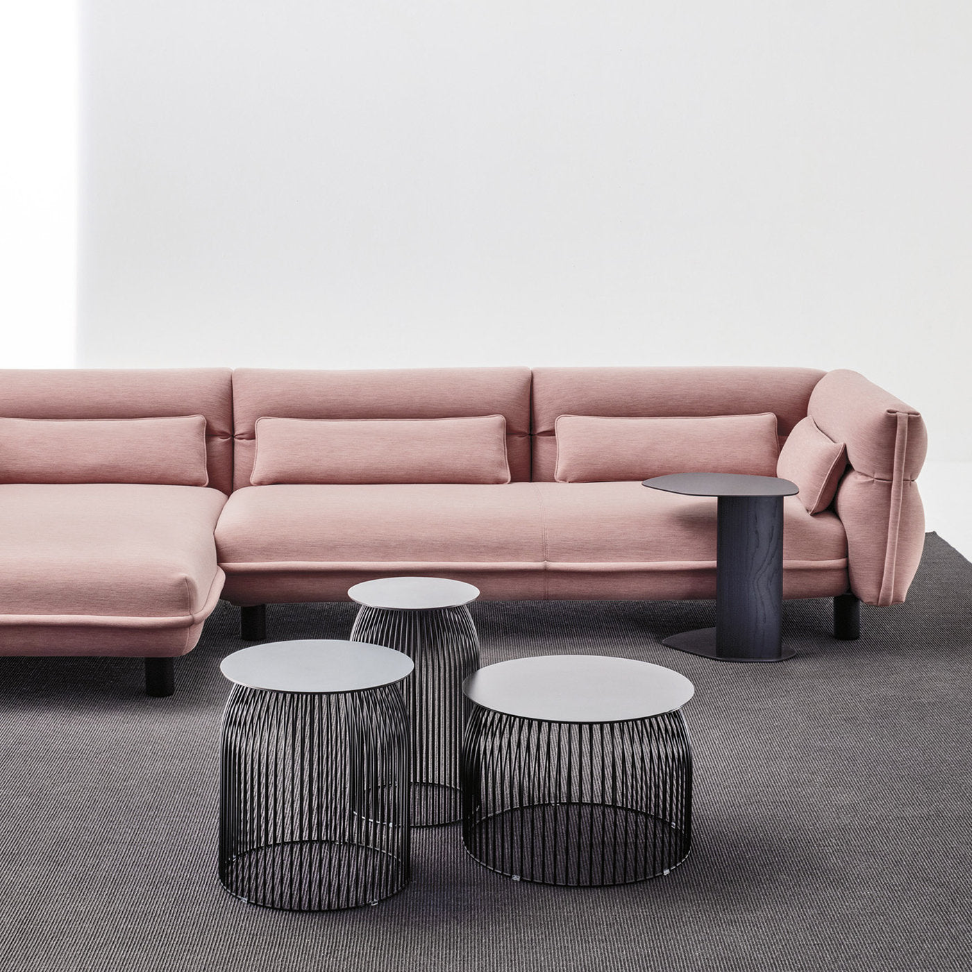 Nap Pink Modular Sofa - Alternative view 1