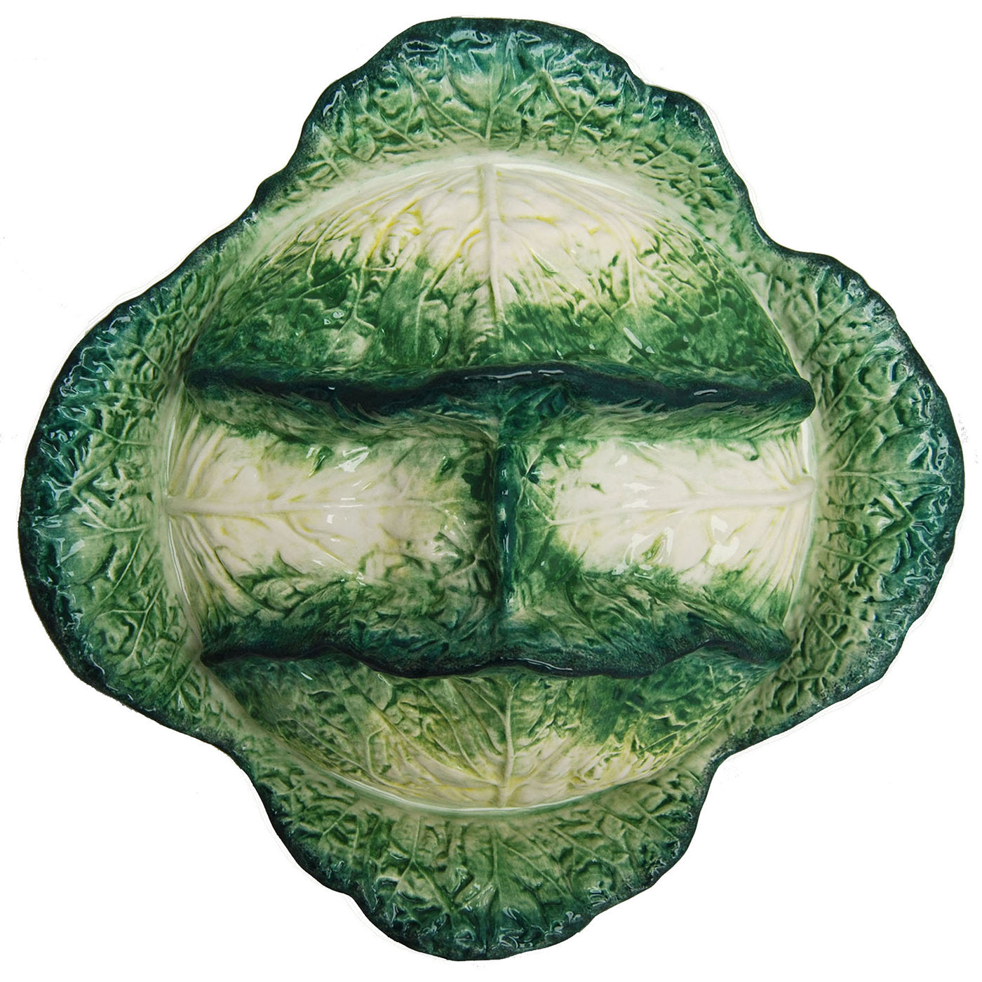 Large Cabbage Ceramic Tureen - Alternative view 1
