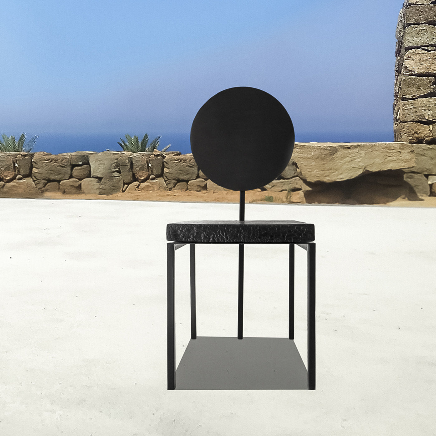 Pendolo Stuhl Serie 2 Pantelleria Schwarz Limited Edition - Alternative Ansicht 3