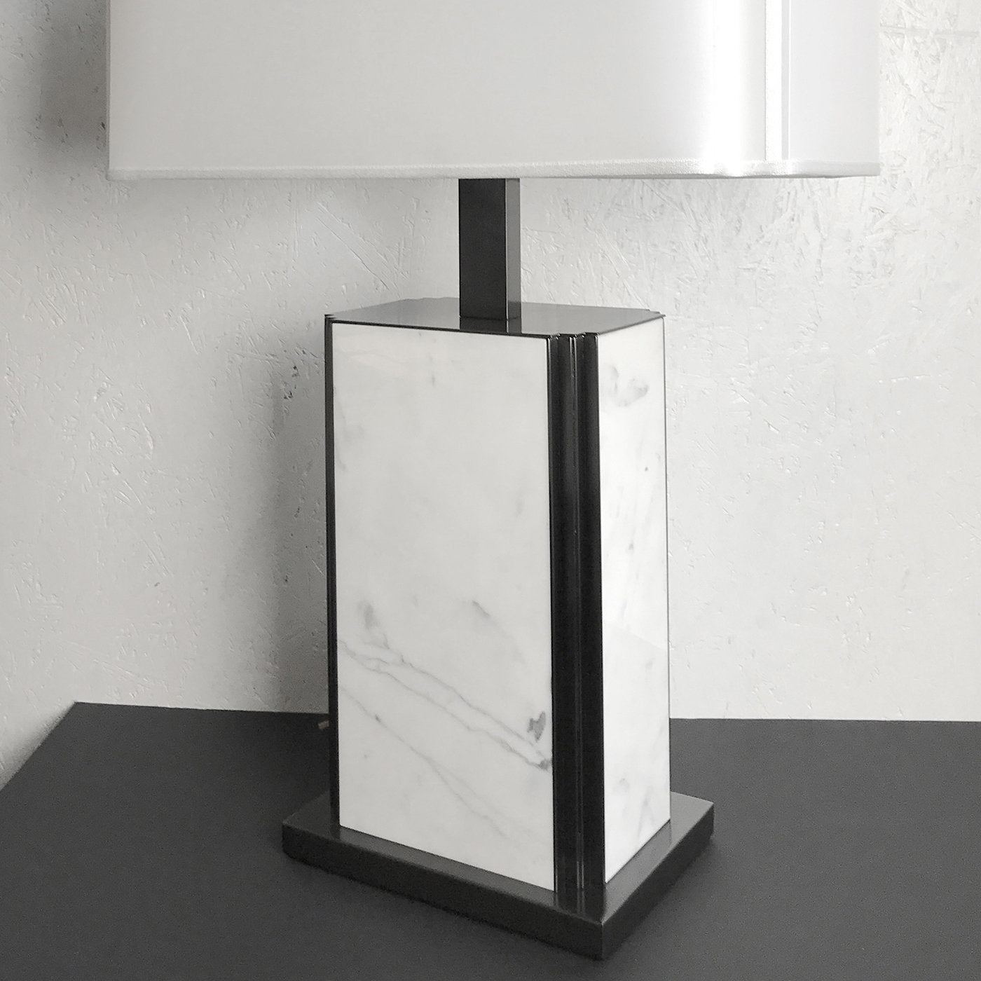 Milano Carrara Marble Table Lamp - Alternative view 1