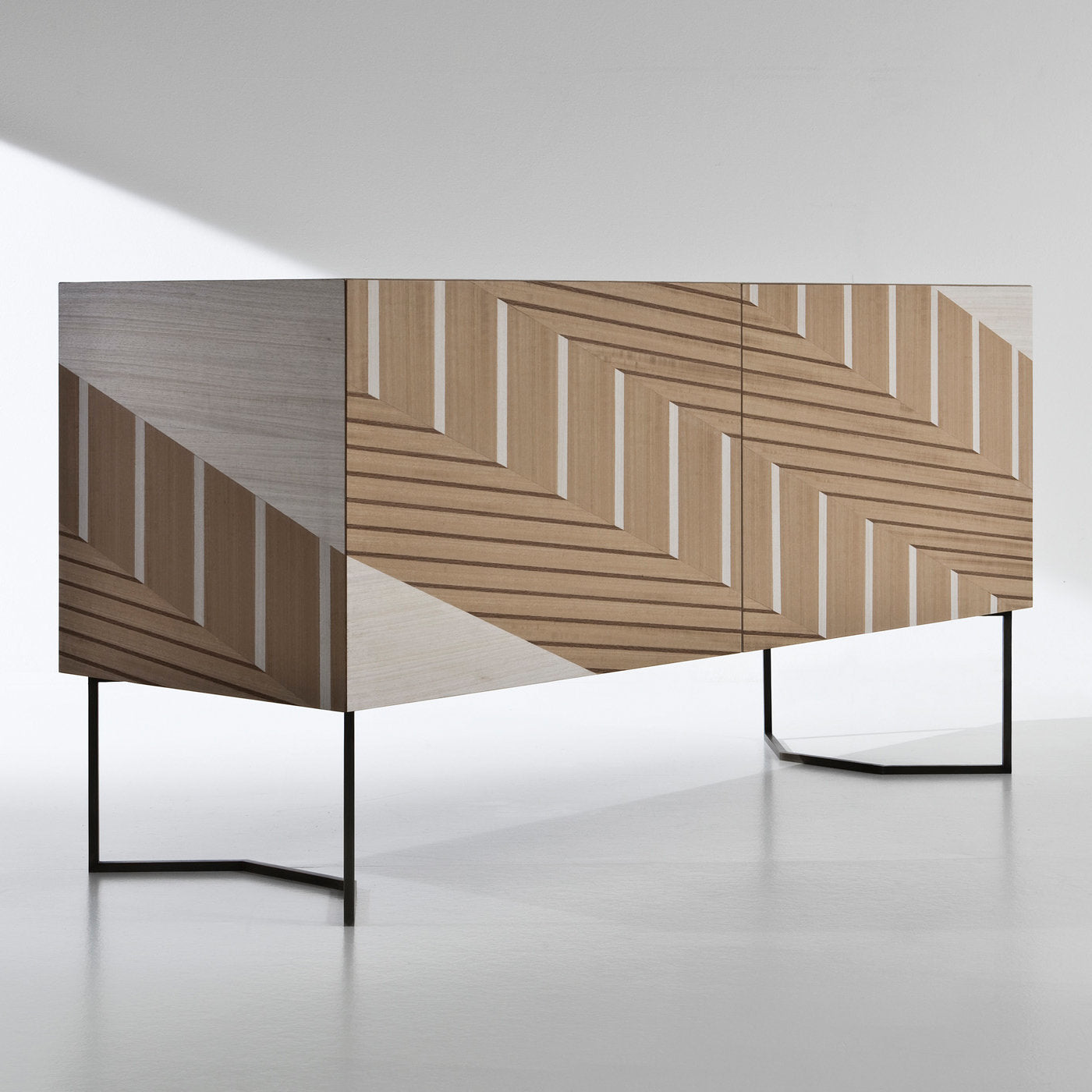 Twill-Intarsien-Sideboard von Bartoli Design - Alternative Ansicht 2