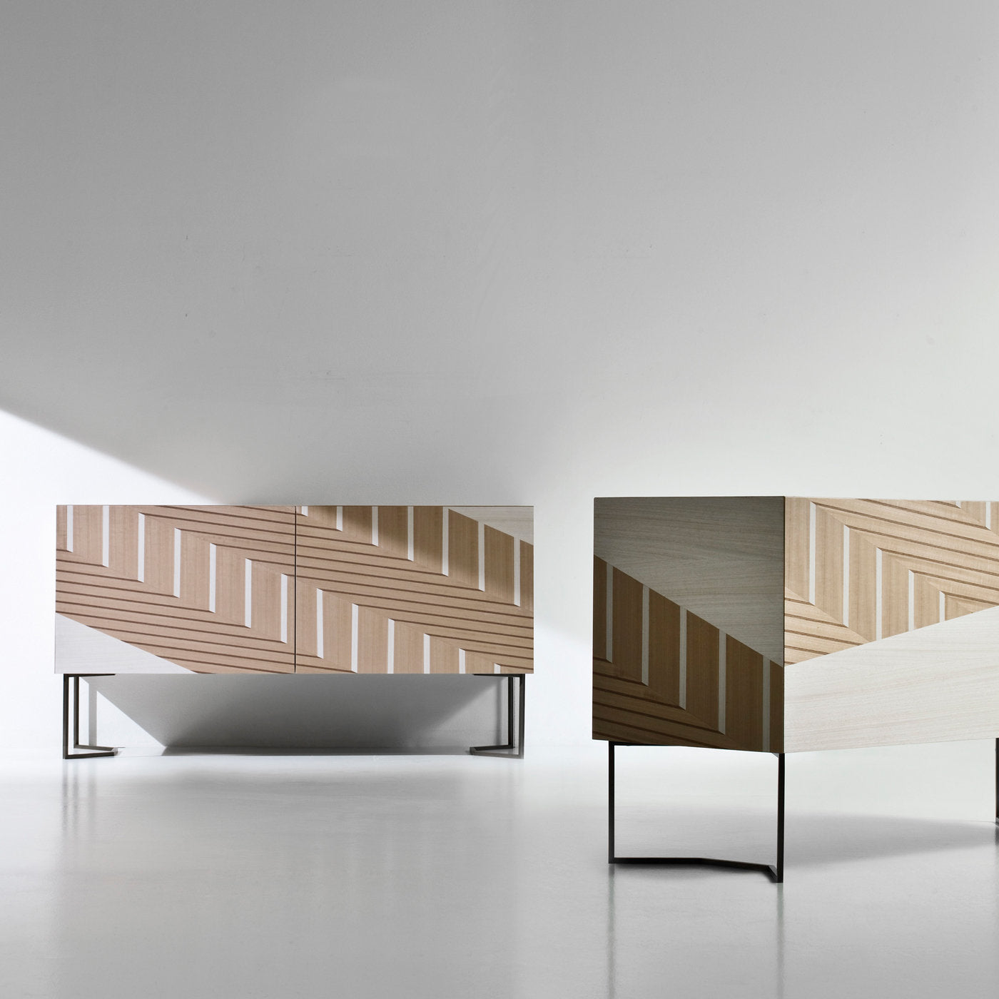 Twill-Intarsien-Sideboard von Bartoli Design - Alternative Ansicht 3